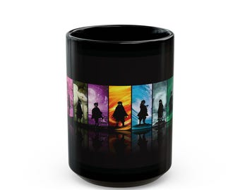 Demon Slayer Black mug(15 oz.)
