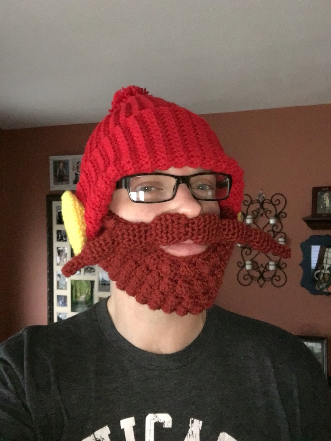 Yukon Cornelius from Rudolph the Red Nose Reindeer Hat and beard set