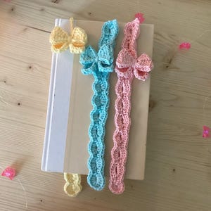 Cute Bookmark Girly Gift For Her Birthday Unique Crochet Bookmark Coquette Gift For Reader Book Lover Gift Cute Stocking Stuffer