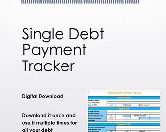 Single Debt Repayment Planner and Tracker