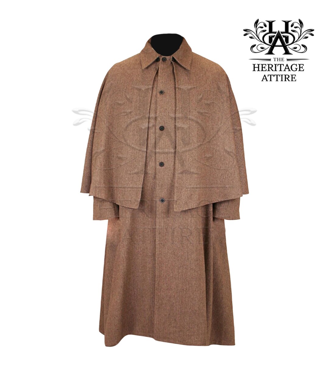 Wool Ulster Cape | Victorian Inspired Coat - Etsy