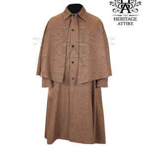 Ulster Umhang | Viktorianischer Umhang | Woll Cape