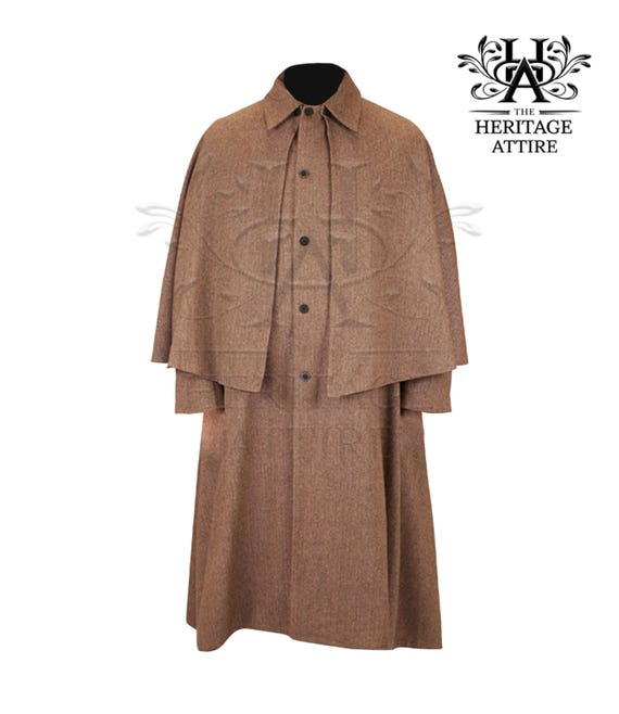 Wool Ulster Cape | Victorian Inspired Coat - Etsy