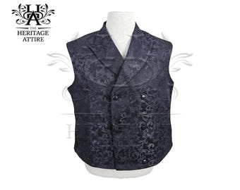 Made-to-measure Double Breasted Waistcoat by Excalibur Belgium