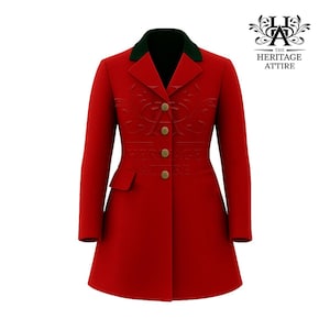 Ladies Custom Made Fox Hunting Coat | Equestrian Fashion