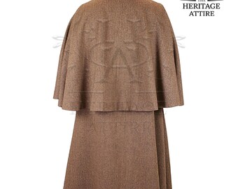 Wool Ulster Cape | Victorian Inspired Coat - Etsy