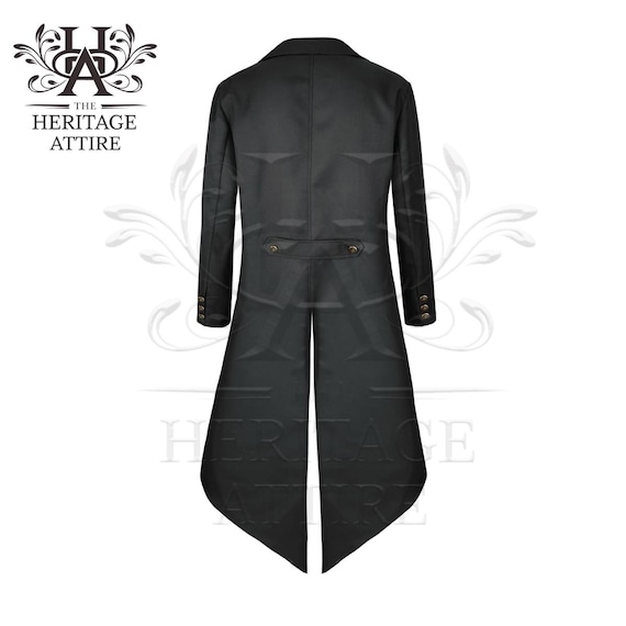 Cappotto Medievale Uomo In Poliestere - Stile Gotico Per Halloween E Feste - Foto 10