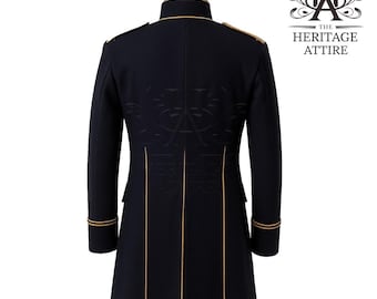 Military Officer Coat | Officer Tunic Uniform | Steampunk Gothic