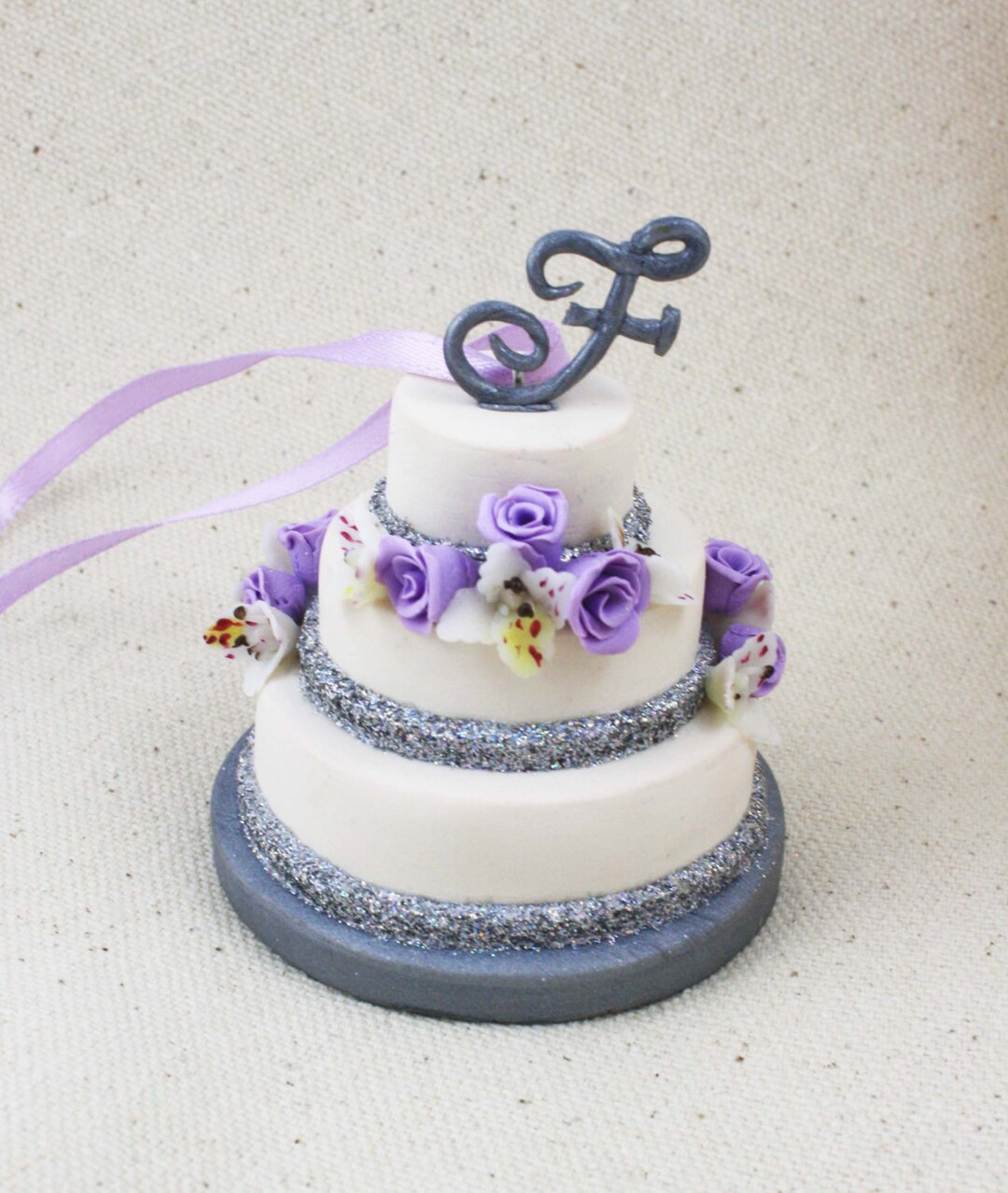 Your Own Custom Replica Mini Wedding Cake-Miniature Ornament/Statue Unique Gift-Made to Order main image 1