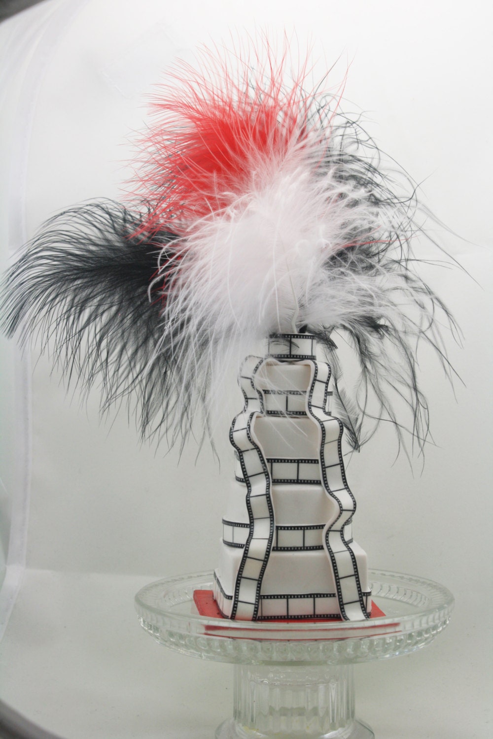 Wedding Cake Mini Replica Custom Ornament - Replica Cake - Wedding Gift - First Anniversary - Newlyweds Gift - Clay Ornament Shop - Thumbnail 6