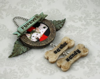 Adorno personalizado conmemorativo de mascotas / Regalo conmemorativo de mascotas / Regalo conmemorativo por pérdida / Pérdida de perro / Pérdida de gato / Regalo de recuerdo de perros / Regalo de pérdida de gatos