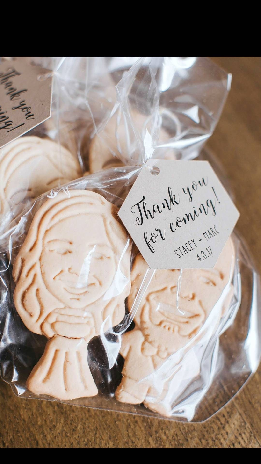 Cookie Ornament - Replica - Wedding Gift - First Anniversary - Newlyweds Gift - Birthday - Baby Shower - Retirement - Custom - Thumbnail 3