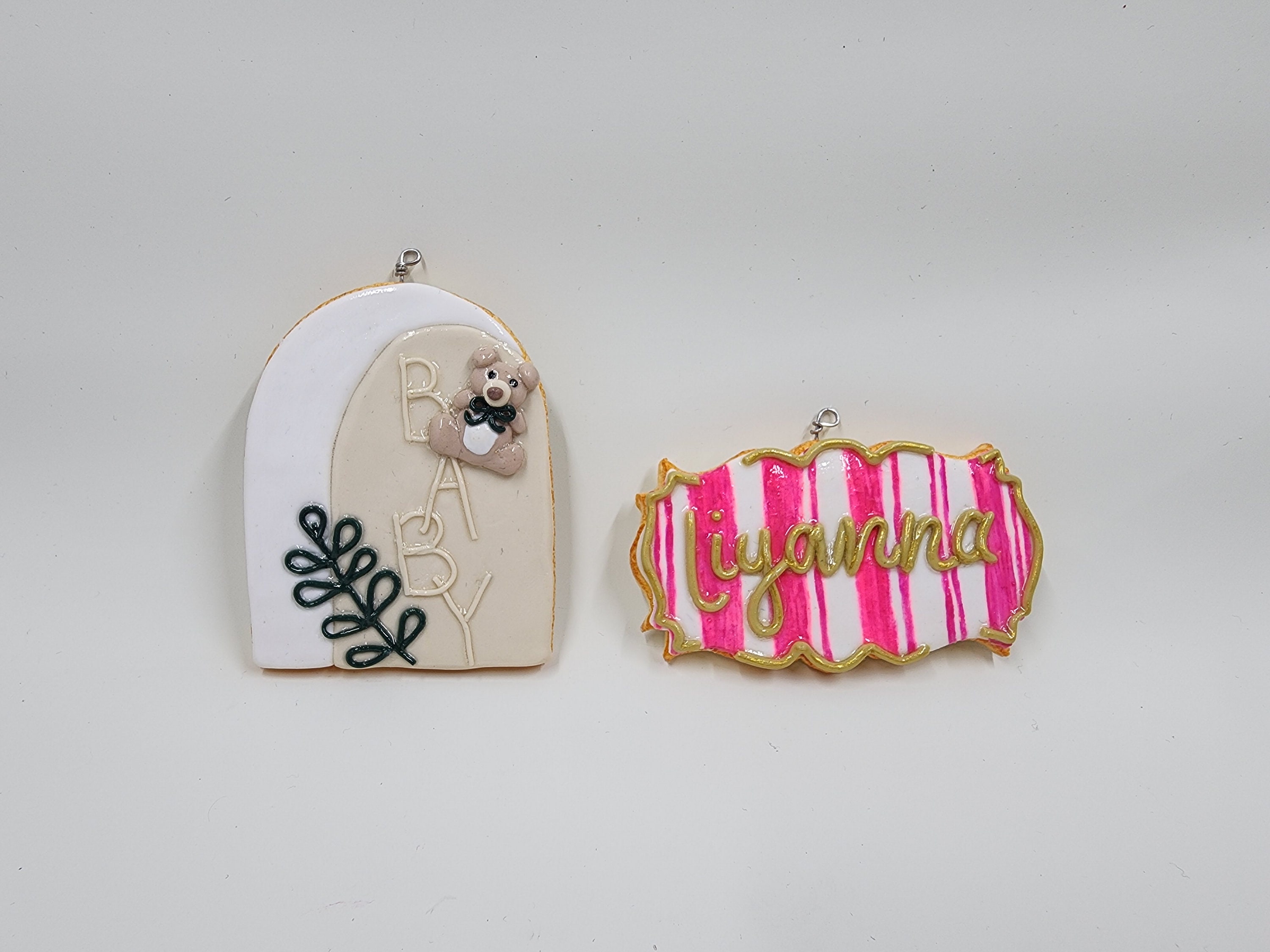 Cookie Ornament - Replica - Wedding Gift - First Anniversary - Newlyweds Gift - Birthday - Baby Shower - Retirement - Custom