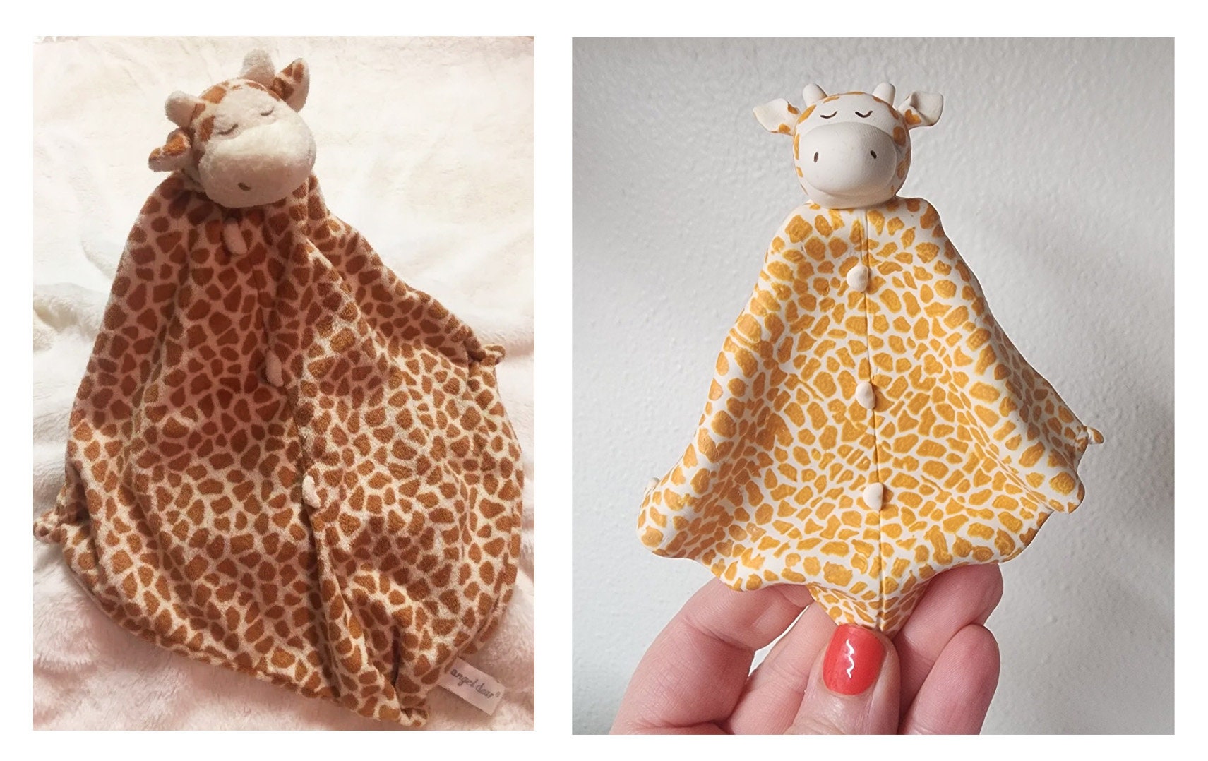 Stuffed Animal Replica Ornament | First Birthday | Baby's First Friend - Thumbnail 6