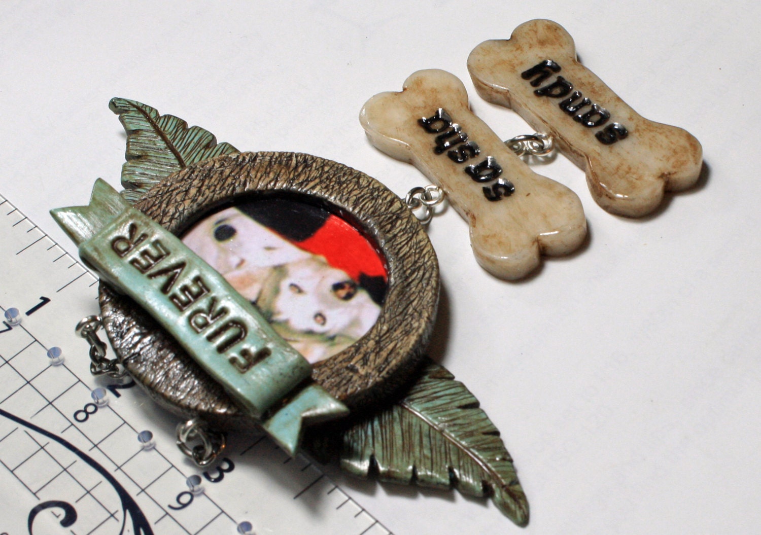 Pet Memorial Custom Ornament | Pet Memorial Gift | Memorial Gift for Loss | Loss of Dog | Loss of Cat | Dog Remembrance Gift | Cat Loss Gift - Thumbnail 3