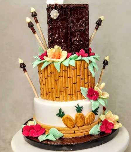 Baby Shower Mini Replica Custom Ornament - Replica Cake - Clay Ornament Shop