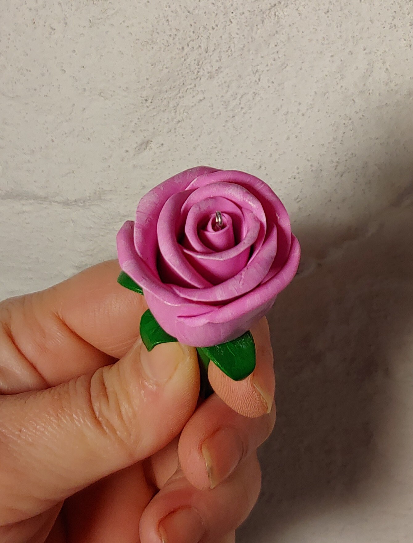 Boutonniere Replica Custom Ornament - Replica - Wedding Gift - First Anniversary - Newlyweds Gift - Clay Ornament Shop - Groom - Best Man - Thumbnail 6