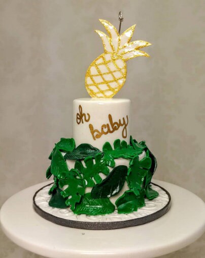 Baby Shower Mini Replica Custom Ornament - Replica Cake - Clay Ornament Shop - Thumbnail 2