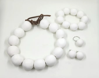 Wilma Necklace, Earrings, Ring, Bracelet Jewelry Set - Halloween Costume Cosplay