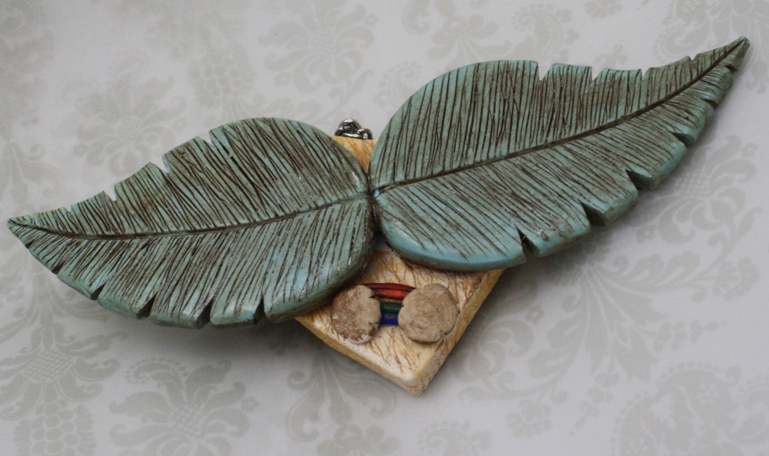 Pet Memorial Custom Ornament - Rainbow Bridge - Christmas - Personalized - Picture Frame Ornament - Dog - Cat - Your Pet Photo Ornament MTO - Thumbnail 3