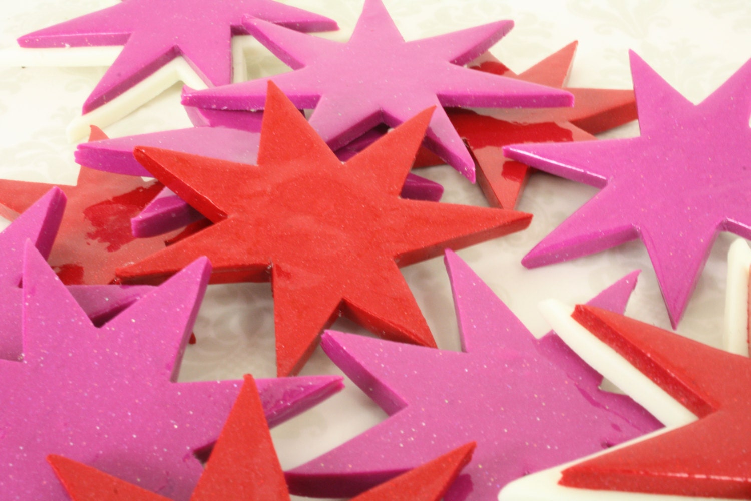 Jem and the Holograms Jem Star 2" Necklace - Cosplay Prop - 80's Necklace - Costume - The Misfits - Jem Star Necklace - Jewelry - Cartoon - Thumbnail 4