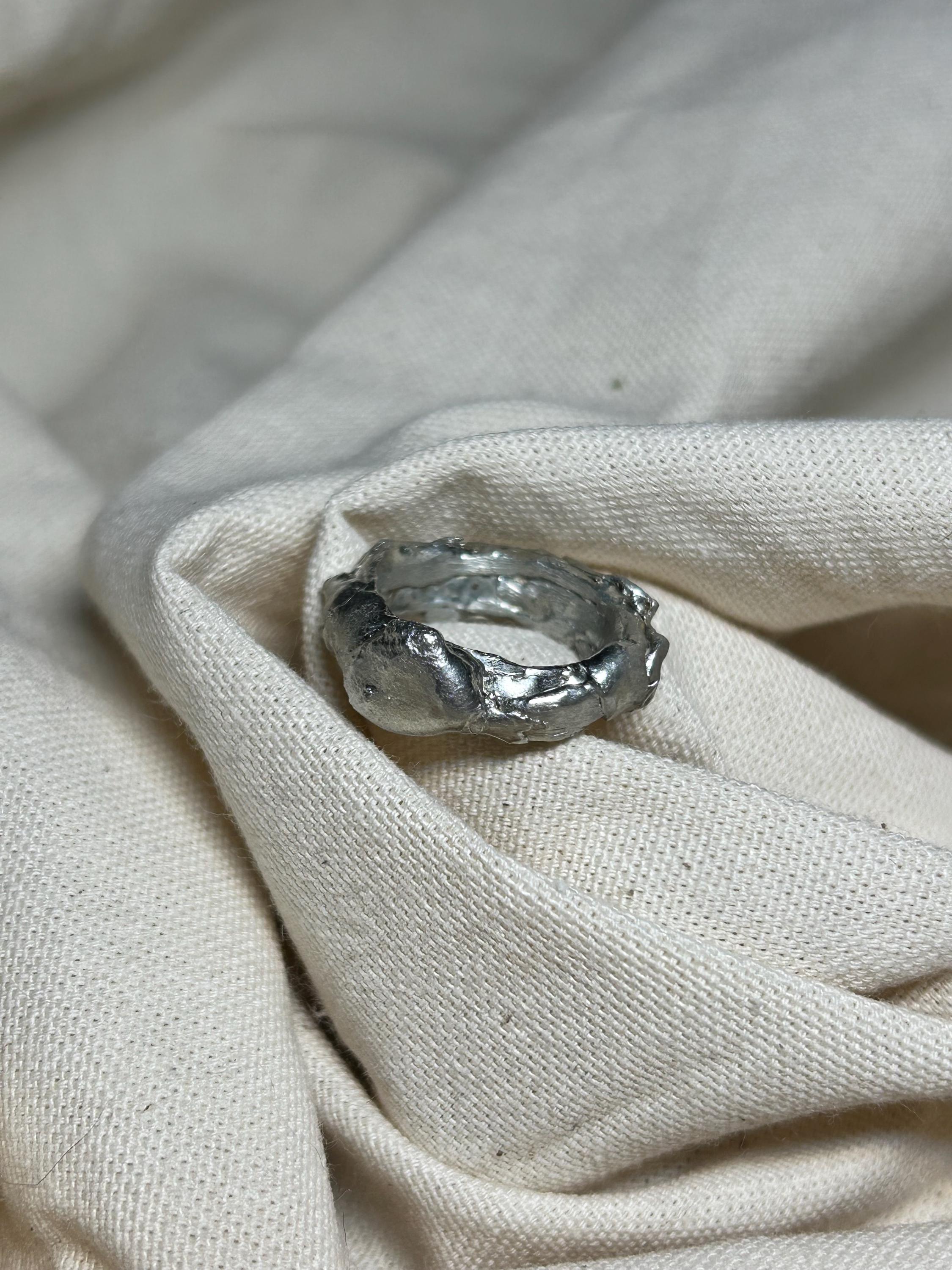 トップス MELT THE LADY chunky ring tops grey MELT THE LADY chunky ring tops grey