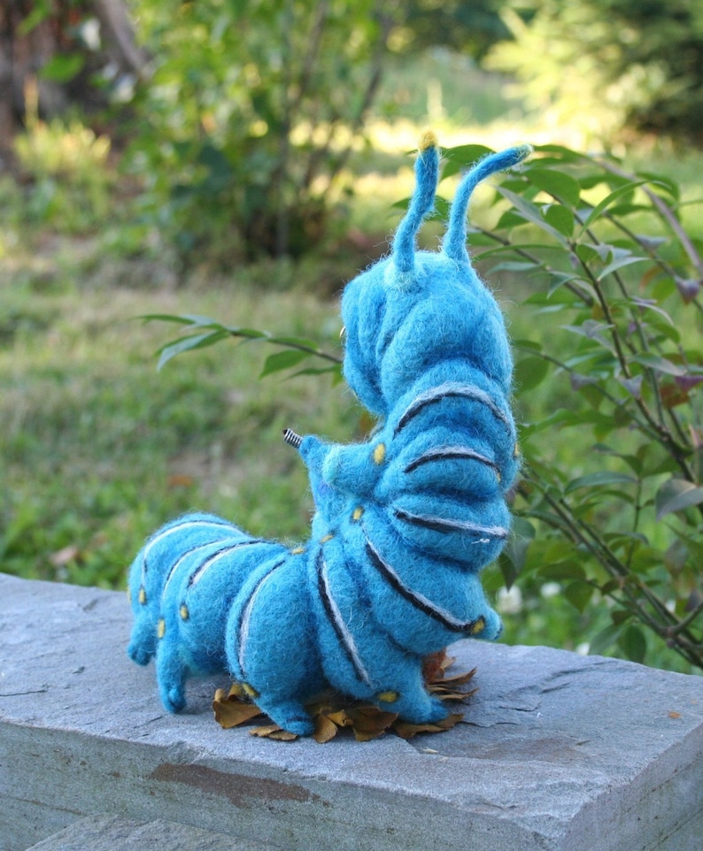 The Blue Caterpillar in Alice's Wonderland w his Hookah | Etsy