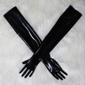 Black latex gloves, shoulder latex gloves, long latex gloves, latex cosplay gloves, halloween gloves, halloween costume, halloween, sexy halloween
