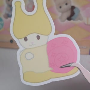Sticker bébé escargots Sylvanian Families - Version scintillante brillante image 5