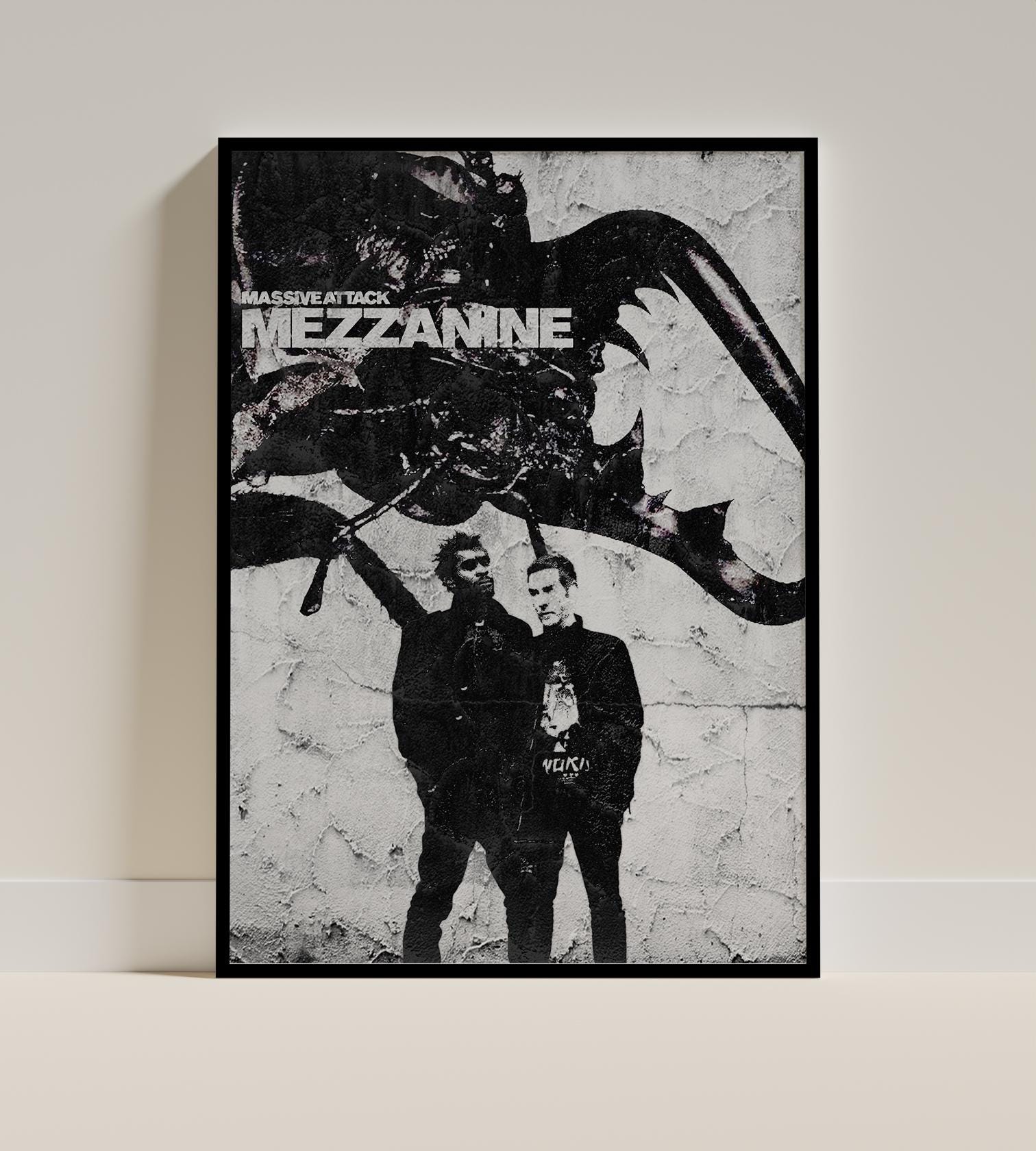 Massive Attack Mezzanine Poster Trip Hop Wall Art Digital Download