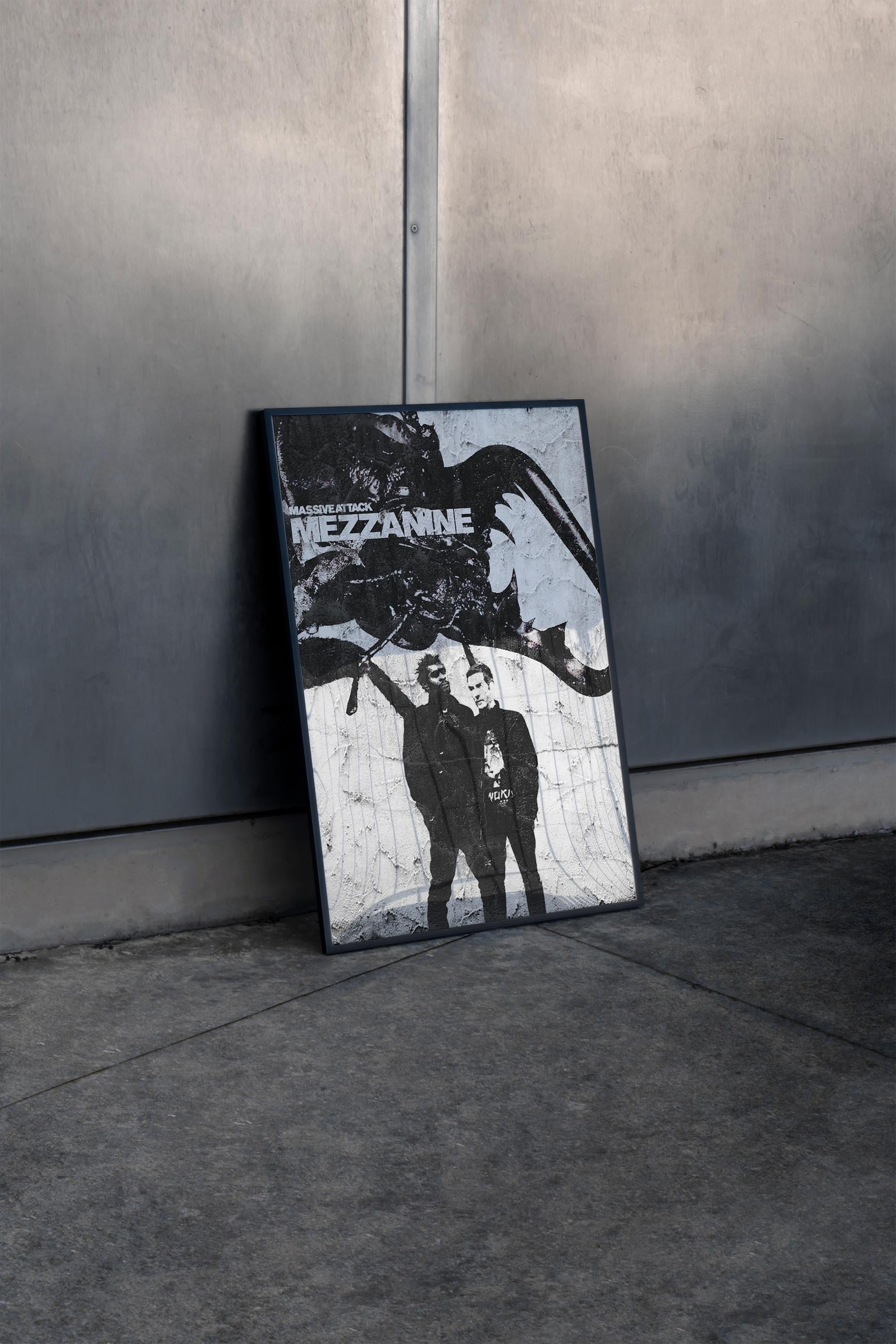 Massive Attack Mezzanine Poster Trip Hop Wall Art Digital Download