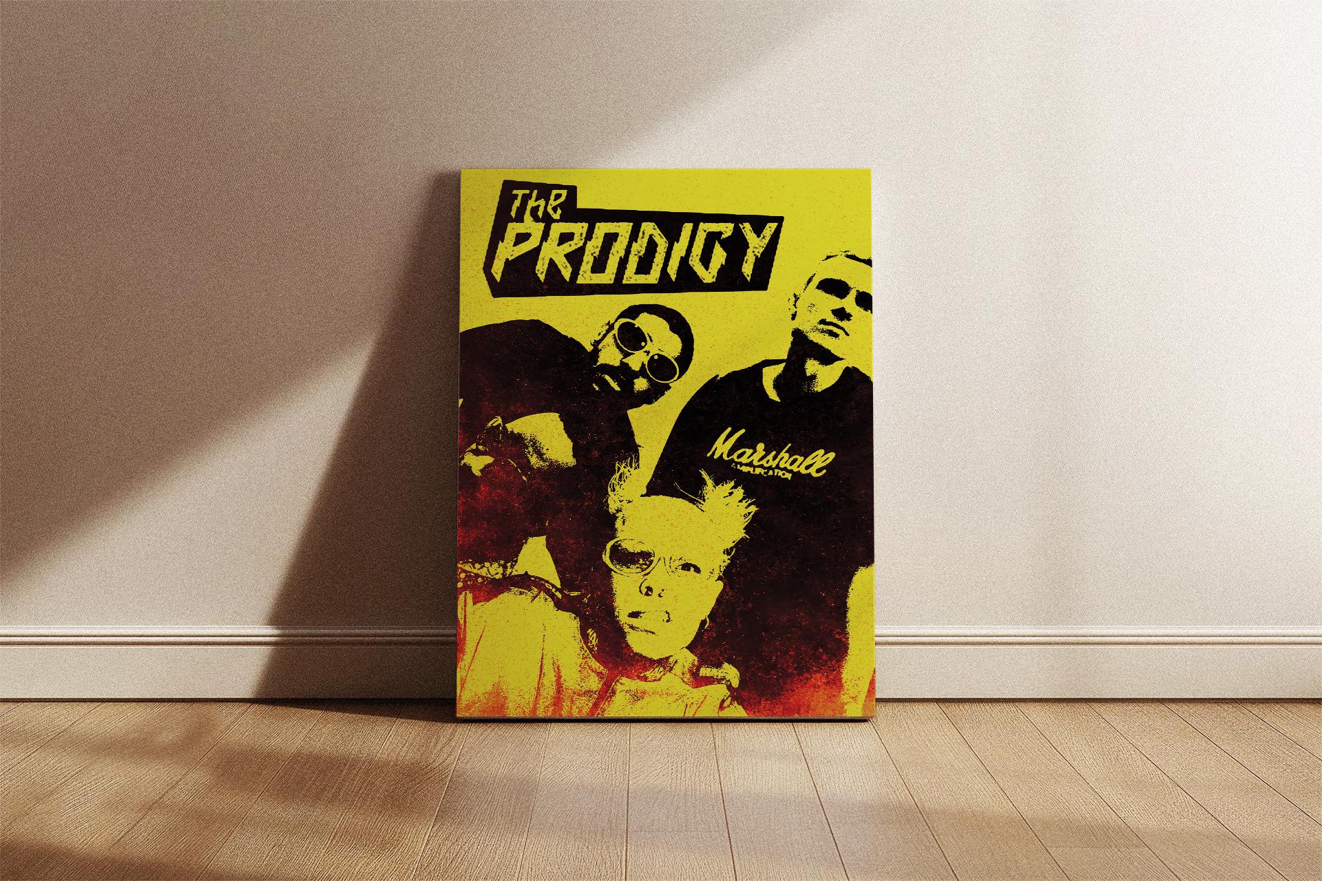The Prodigy Poster 90s Rave Big Beat Wall Art Digital Download A2