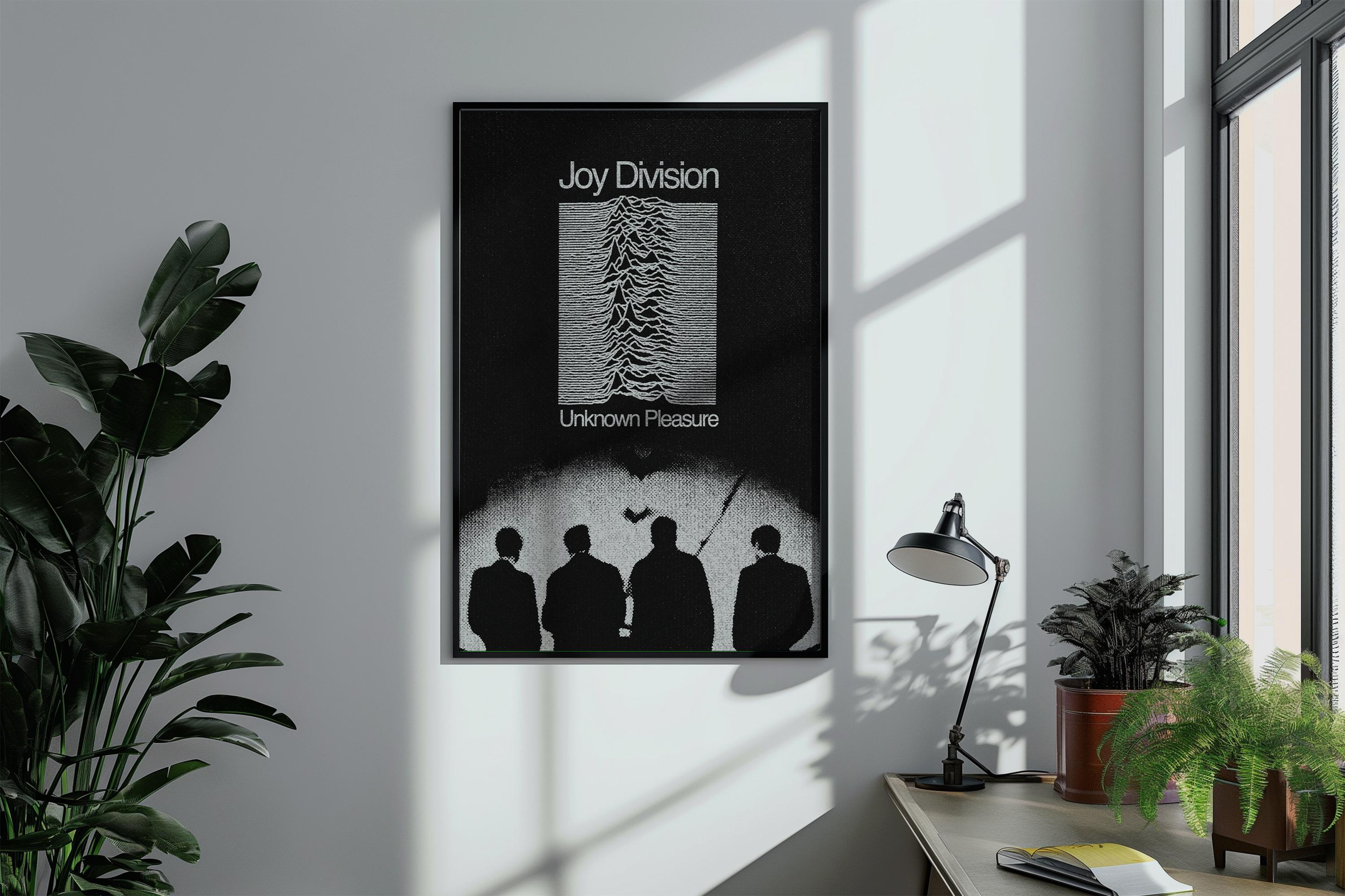 Joy Division Unknown Pleasures Poster Post Punk Art Digital