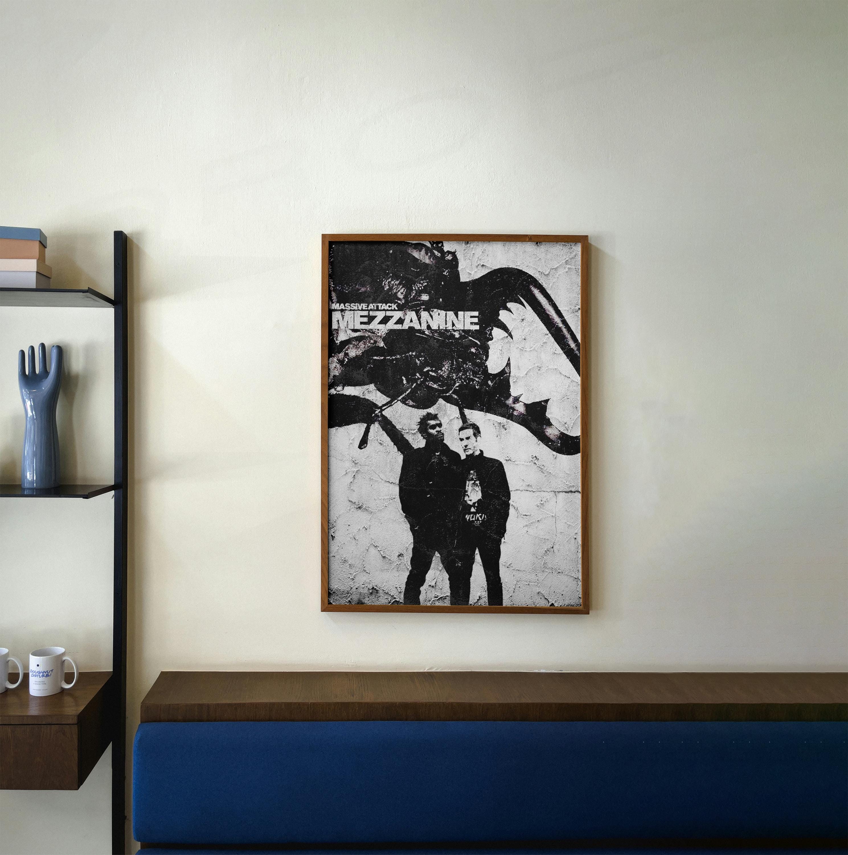 Massive Attack Mezzanine Poster Trip Hop Wall Art Digital Download