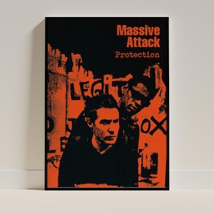 Massive attack mezzanine poster - Etsy 日本