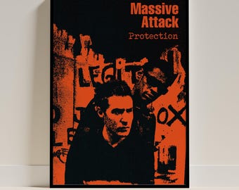 Trip Hop Print - Massive Attack - Blue Lines - Alternative Book