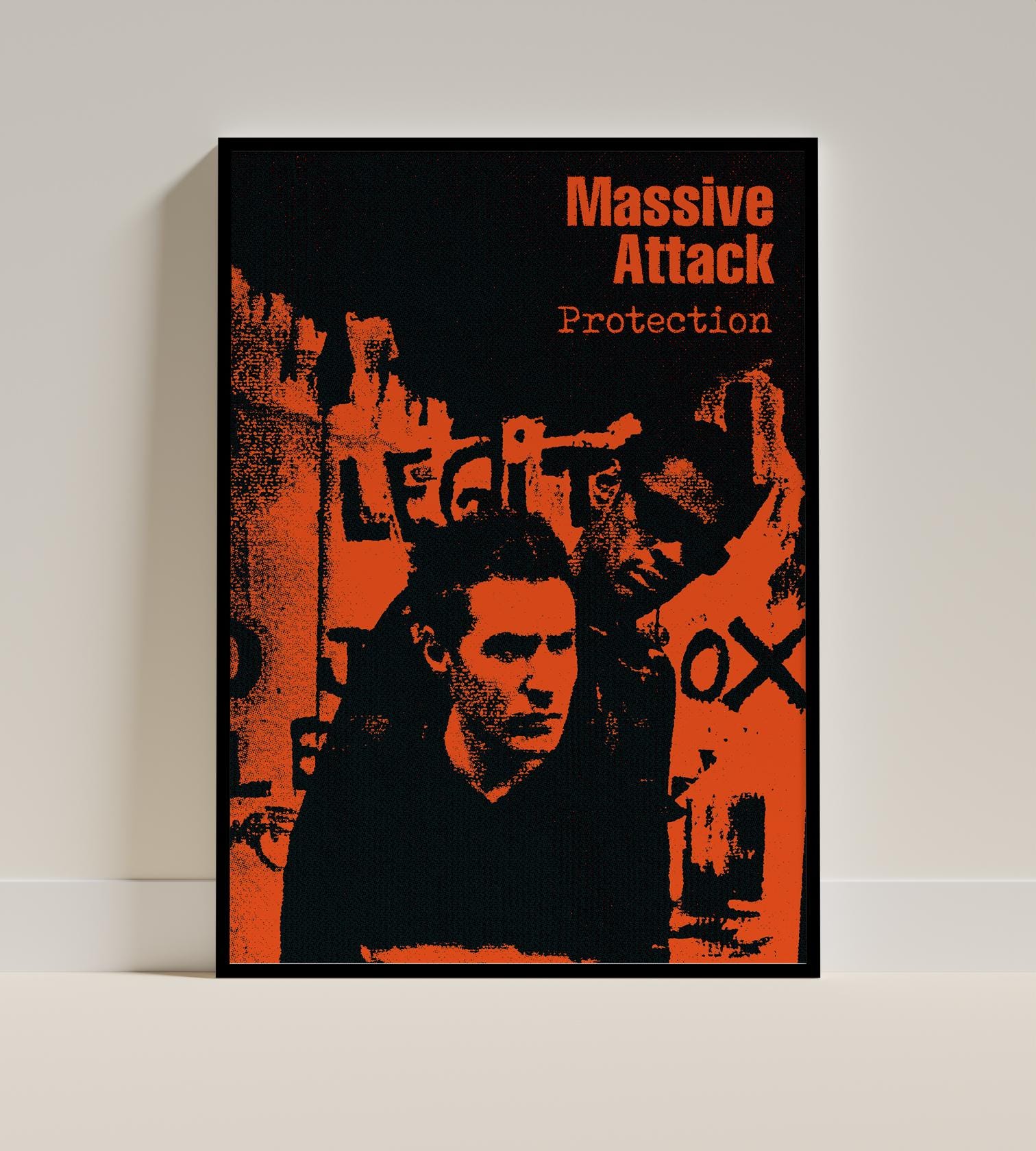 Massive attack mezzanine poster - Etsy 日本