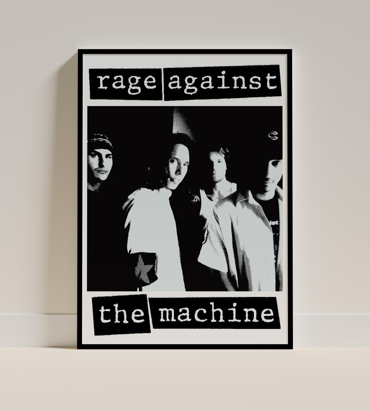 Rage against the machine poster - Etsy 日本
