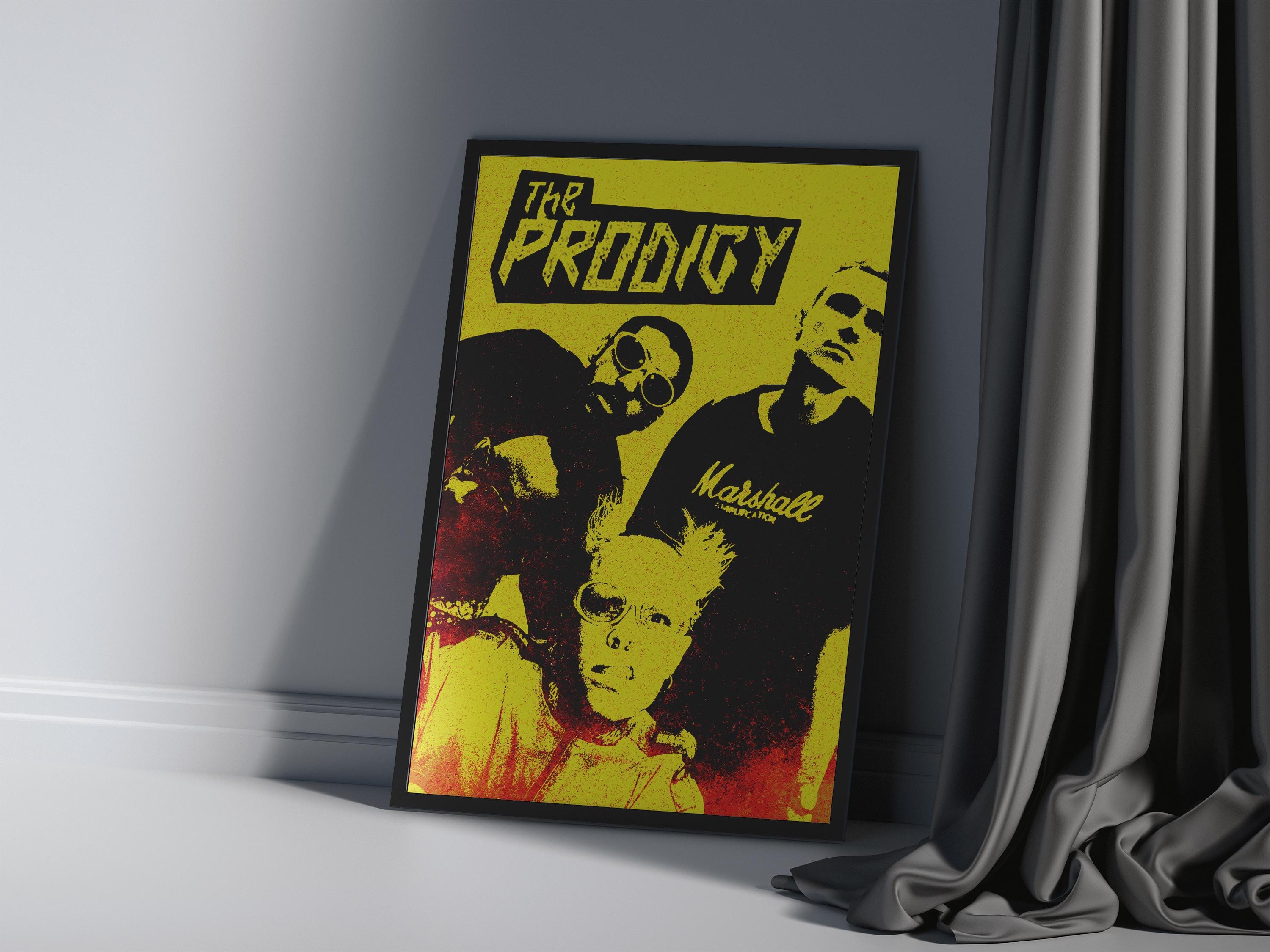 The Prodigy Poster 90s Rave Big Beat Wall Art Digital Download A2