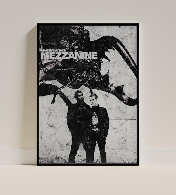 Massive Attack Mezzanine Poster Trip Hop Wall Art Digital Download