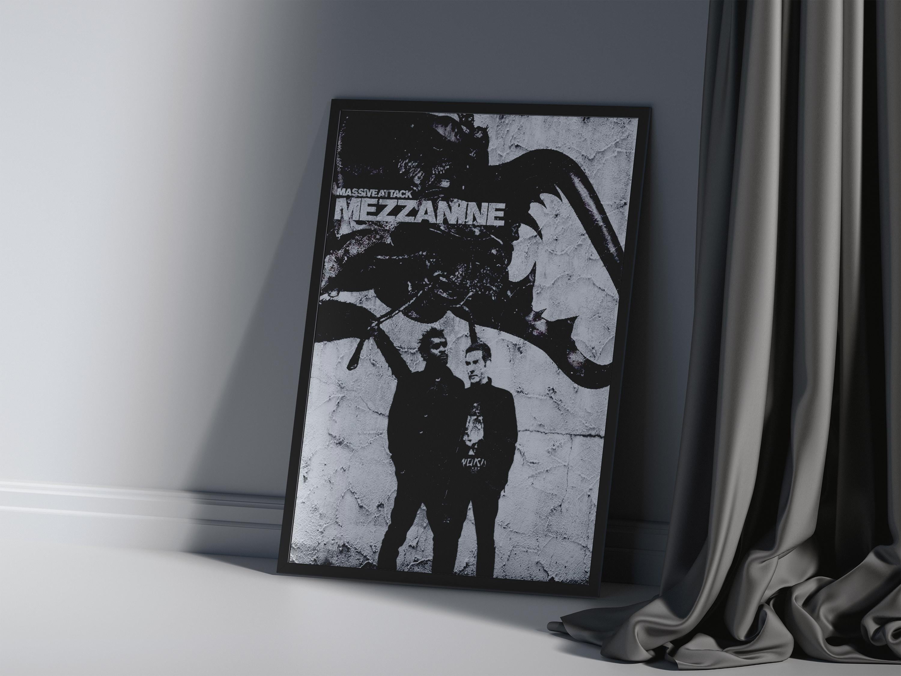 Massive Attack Mezzanine Poster Trip Hop Wall Art Digital Download