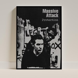 massive attack ポスター 中古 Massive Attack Mezzanine Poster - Etsy