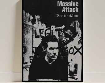 Trip Hop Print - Massive Attack - Blue Lines - Alternative Book