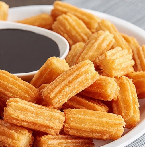 2 inch Bite size Homemade Churros
