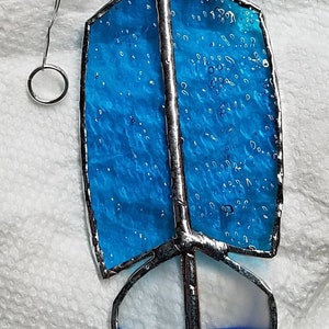 Blue or pink feathers and Beads