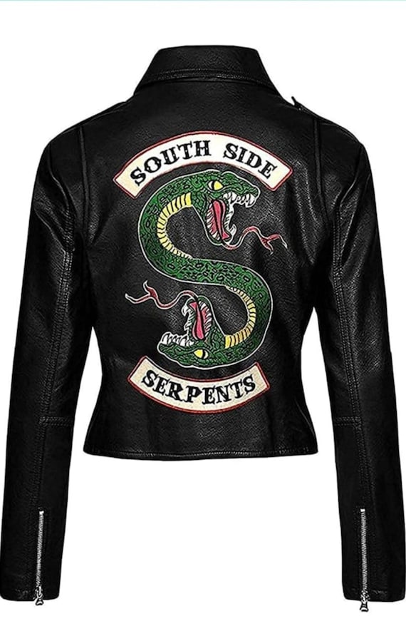 Riverdale Toni Topaz Southside Serpents Damen Echtlederjacke