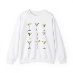 Dirty Martini Sweatshirt: Cocktail Lover Gift, Bar Apparel image 5