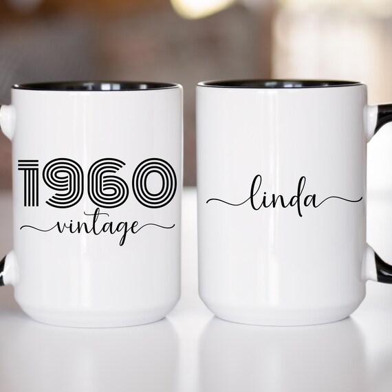 1960 Birthday Coffee Mug: Personalized Milestone Gift