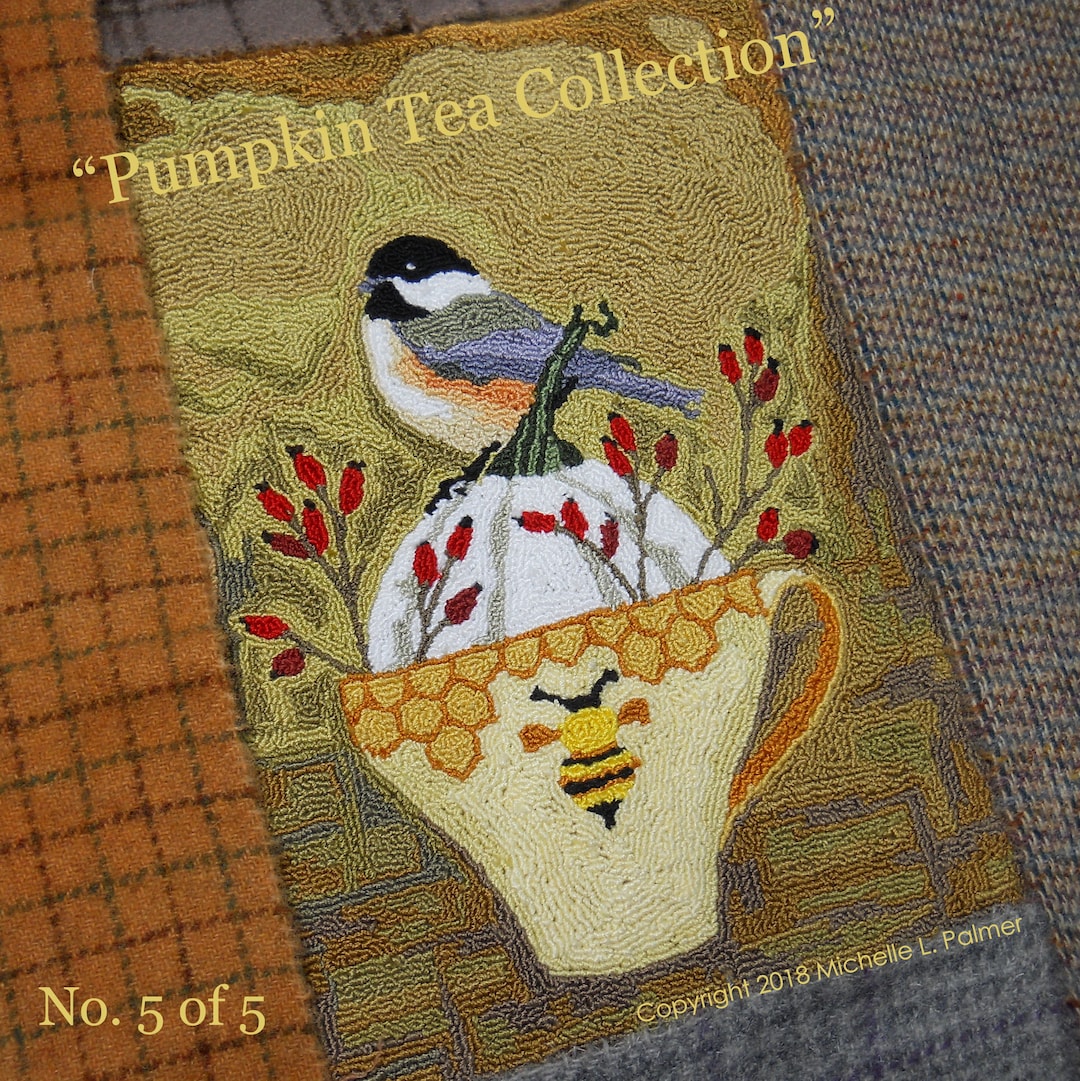 Punch Needle Embroidery Pattern DIGITAL Instant DOWNLOAD Jpeg PDF Files ...
