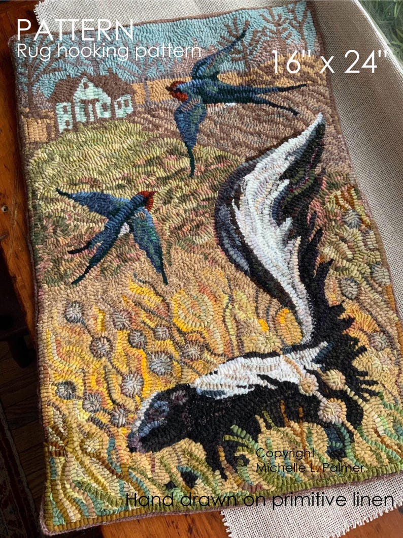 Rug Hooking PATTERN 16
